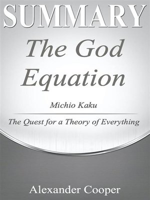 cover image of Summary of the God Equation